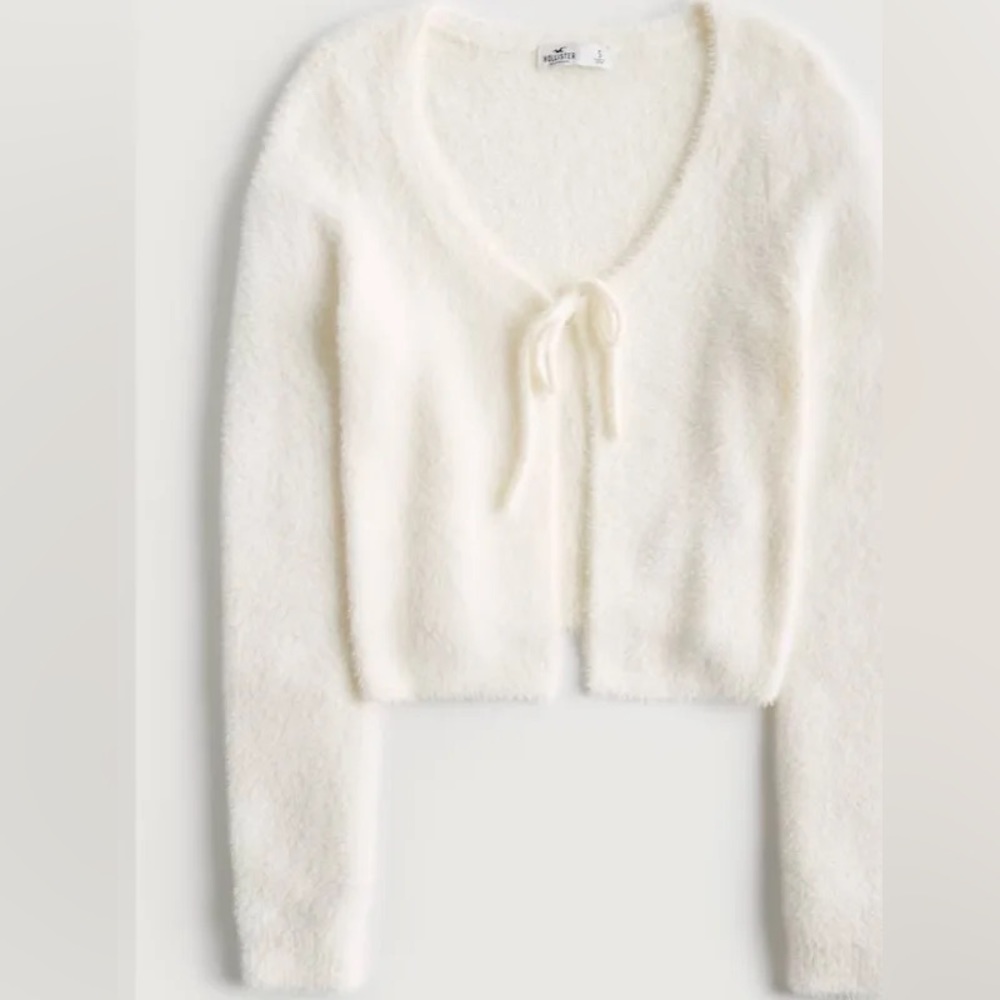 Hollister Cozy Front Tie Cardigan